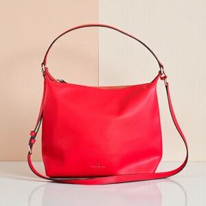 Kate Spade Vibrant Pink Red (Geranium) Shoulder Crossbody Bag